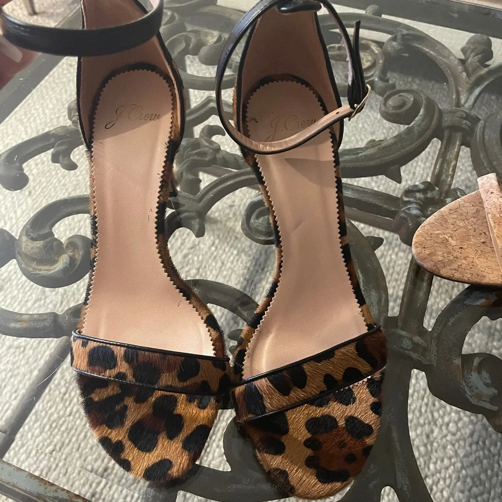 J Crew Italian Collection Heels Size 7 - Picture 1 of 1